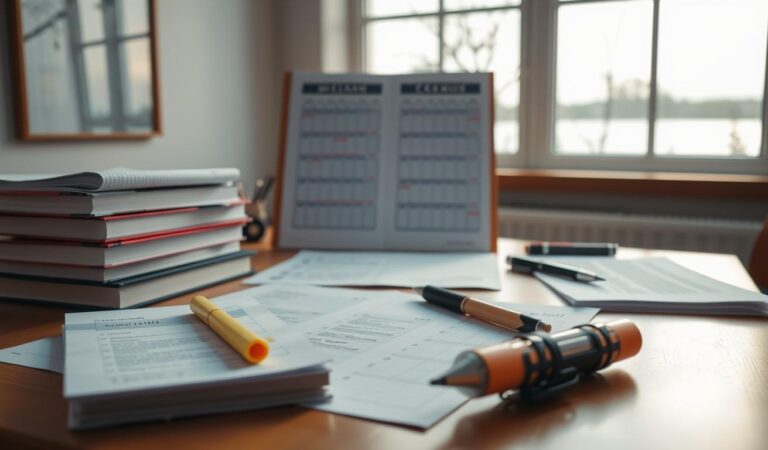Como criar um plano de estudos eficiente para concursos